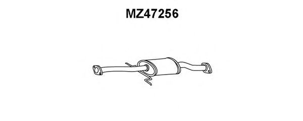 Middle Silencer MZ47256