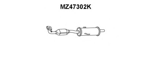Catalytic Converter MZ47302K