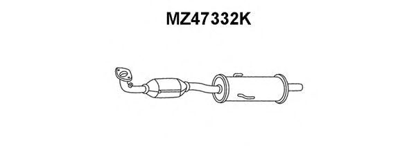 Catalytic Converter MZ47332K