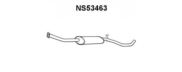 Front Silencer NS53463