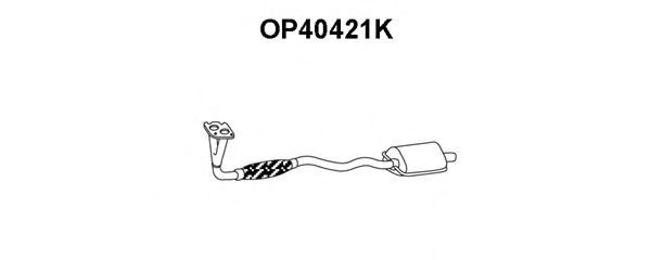 Catalytic Converter OP40421K