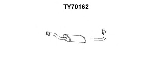 Front Silencer TY70162