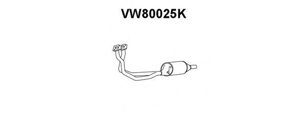 Catalytic Converter VW80025K
