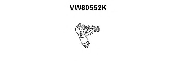 katalizör manifoldu VW80552K