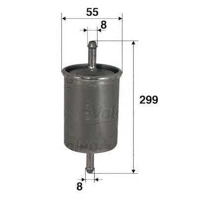 Fuel filter 587014