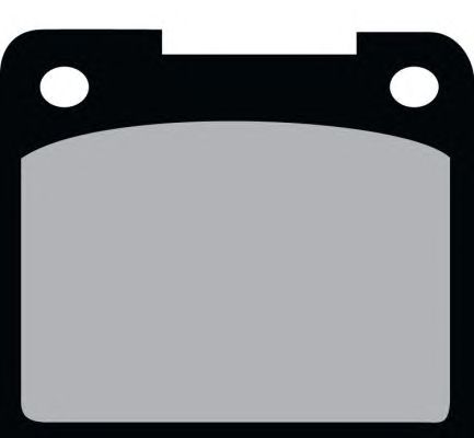 Комплект тормозных колодок, дисковый тормоз PA202