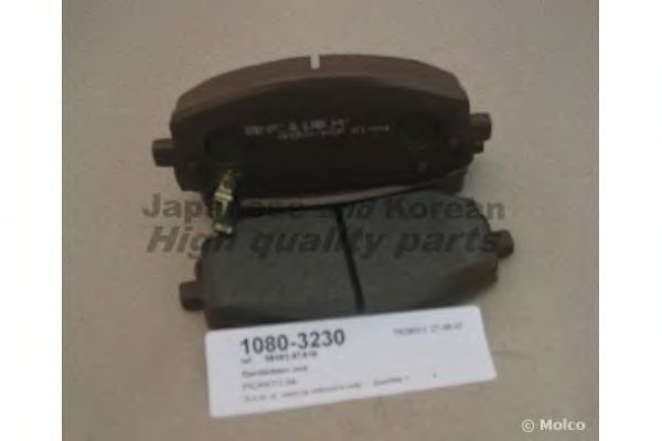 Brake Pad Set, disc brake 1080-3230
