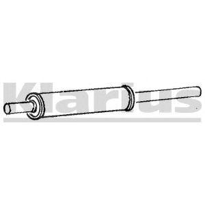 Middle Silencer VW150P