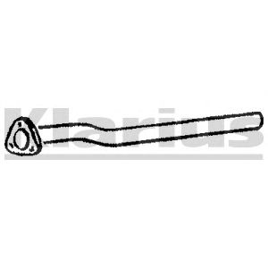 Exhaust Pipe VW316W