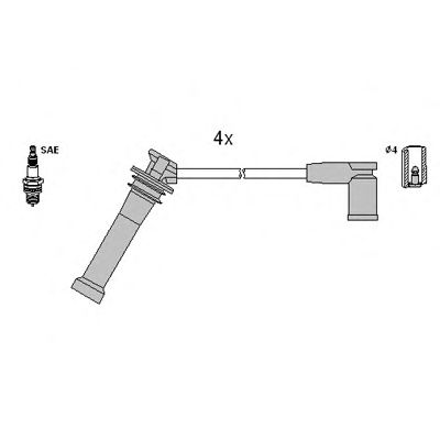 Ignition Cable Kit 134955