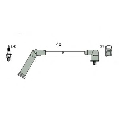 Ignition Cable Kit 134975
