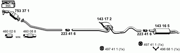 Exhaust System 070590