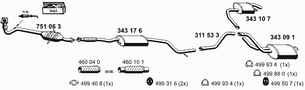 Exhaust System 030250