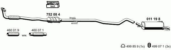Exhaust System 050455