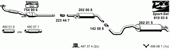 Exhaust System 070460
