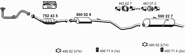 Exhaust System 090021