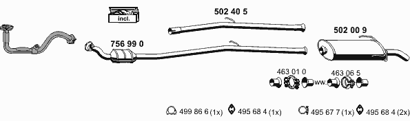 Exhaust System 090085