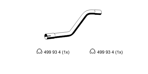 Exhaust Pipe 311533