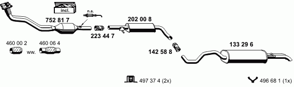 Exhaust System 071087