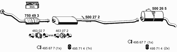 Exhaust System 080148