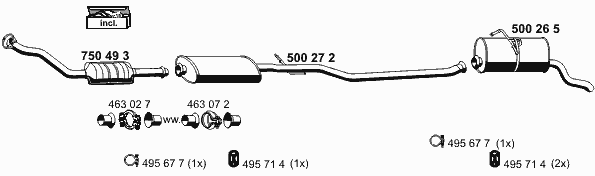 Exhaust System 080161