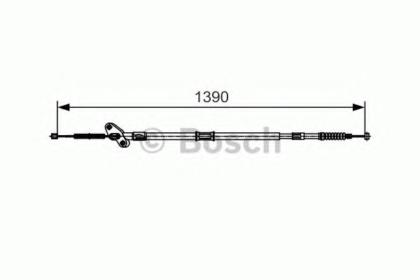 Cable, parking brake 1 987 482 060
