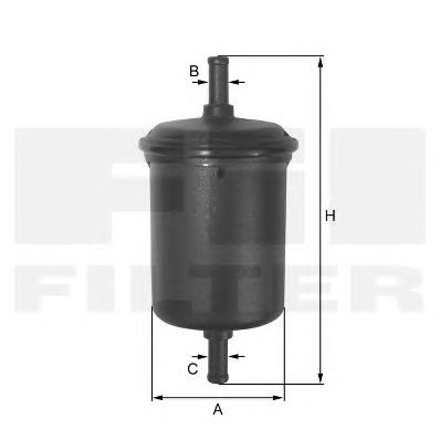 Fuel filter ZP 8023 FP