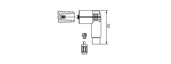 Plug, distributor; Plug, coil 13258/1