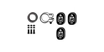 Mounting Kit, exhaust system 82 13 2546