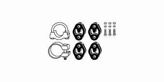 Mounting Kit, exhaust system 82 15 6621
