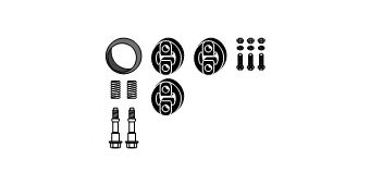 Mounting Kit, exhaust system 82 48 8021