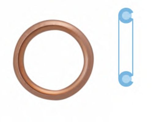 Уплотнительное кольцо, резьбовая пр 407711S