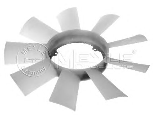 Fan Wheel, engine cooling 034 020 0019