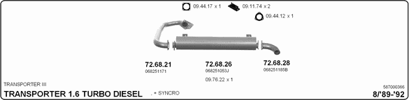Exhaust System 587000366