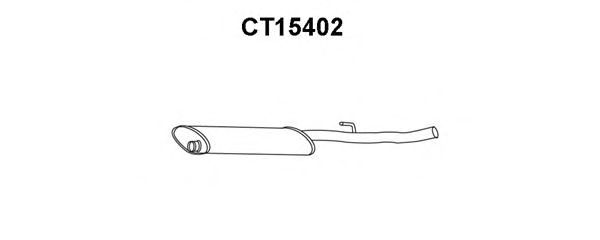 Middle Silencer CT15402
