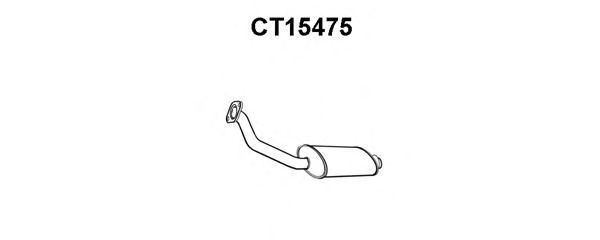 Front Silencer CT15475