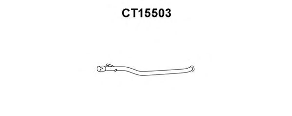 Repair Pipe, catalytic converter CT15503