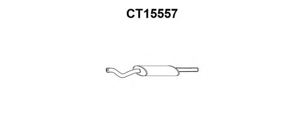 Front Silencer CT15557