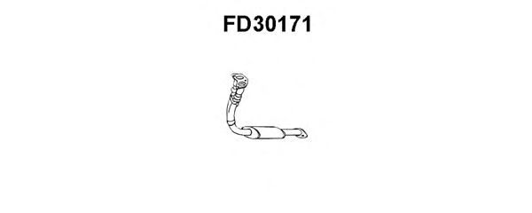 Forreste lyddæmper FD30171