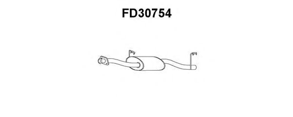Front Silencer FD30754