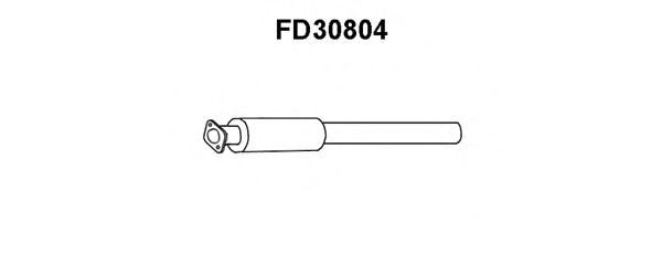 Front Silencer FD30804