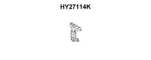 Catalizador codo admisión HY27114K