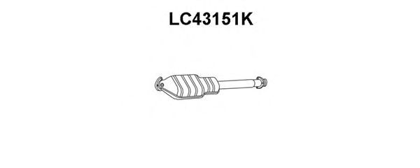 Catalytic Converter LC43151K