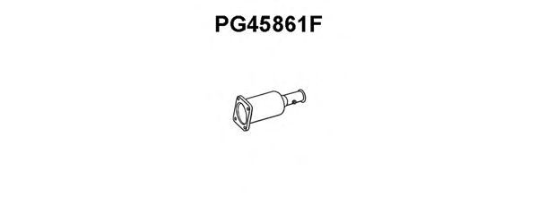 Soot/Particulate Filter, exhaust system PG45861F