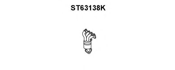 Manifold Catalytic Converter ST63138K