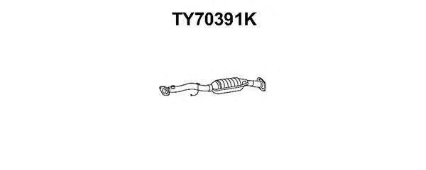 Catalytic Converter TY70391K