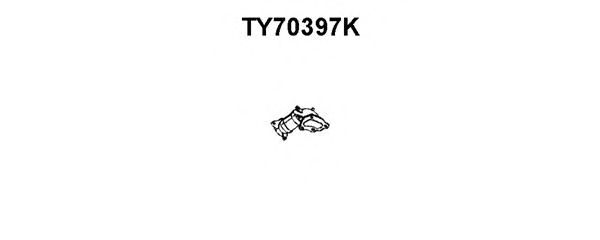 Catalytic Converter TY70397K