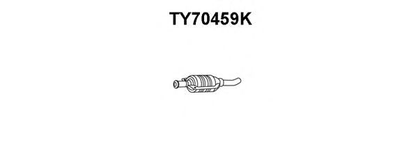 Catalytic Converter TY70459K