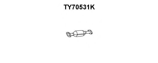 Catalytic Converter TY70531K