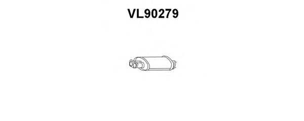 Silenciador posterior VL90279